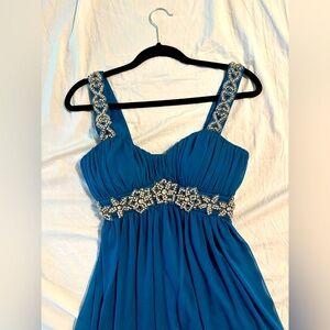 My Michelle Teal Homecoming Dress
